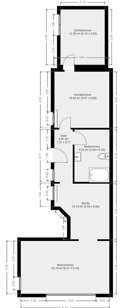Pronájem bytu 3+1 79 m², Geilenkichener Str. 55, Übach-Palenberg, Severní Porýní-Vestfálsko Pronájem bytu 3+1 79 m², Geilenkichener Str. 55, Übach-Palenberg, Severní Porýní-Vestfálsko