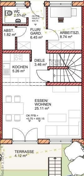 Prodej domu 137 m², pozemek 131 m², Wolfstraße 36, Pfaffenhofen an der Ilm, Bavorsko Prodej domu 137 m², pozemek 131 m², Wolfstraße 36, Pfaffenhofen an der Ilm, Bavorsko