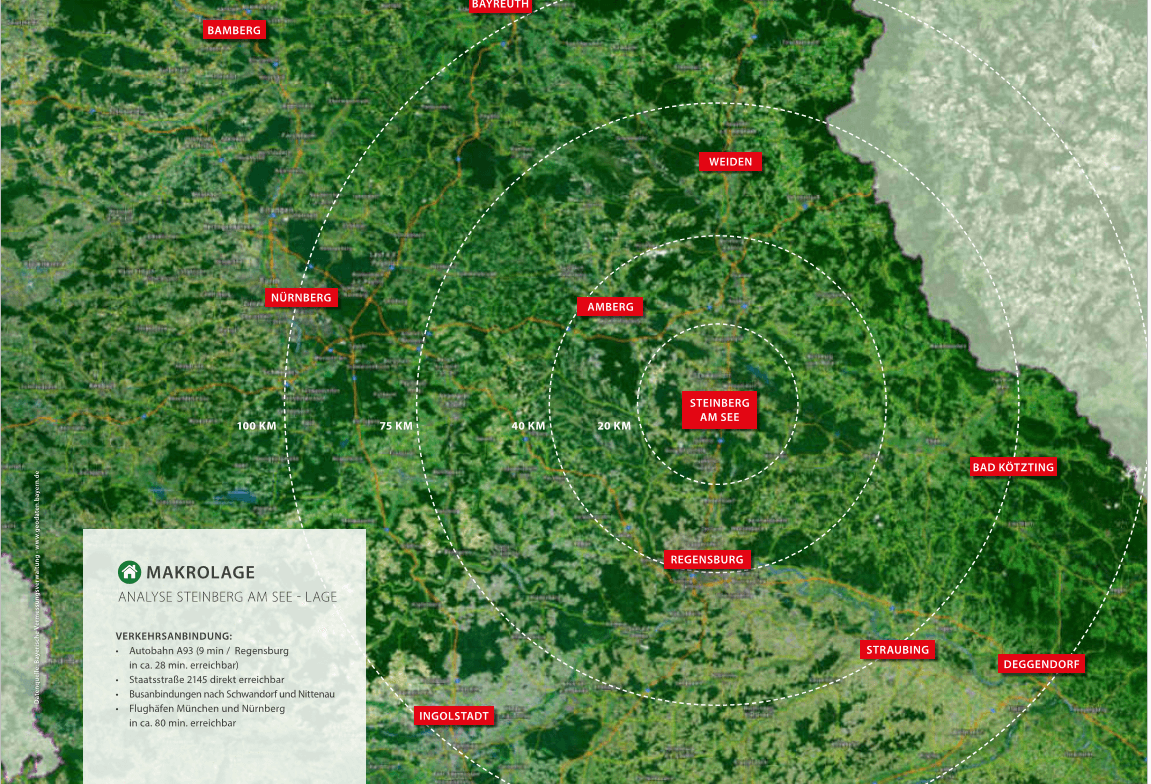 Pronájem bytu 1+1 54 m², Am Retzer Schübl 2, Steinberg am See, Bavorsko Pronájem bytu 1+1 54 m², Am Retzer Schübl 2, Steinberg am See, Bavorsko