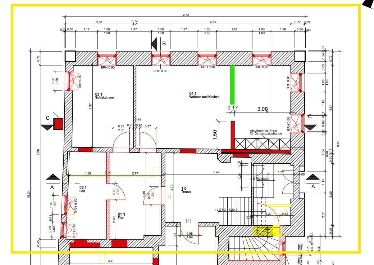 Pronájem bytu 2+1 73 m², Am Zehnt 9, Sinsheim, Bádensko-Württembersko Pronájem bytu 2+1 73 m², Am Zehnt 9, Sinsheim, Bádensko-Württembersko