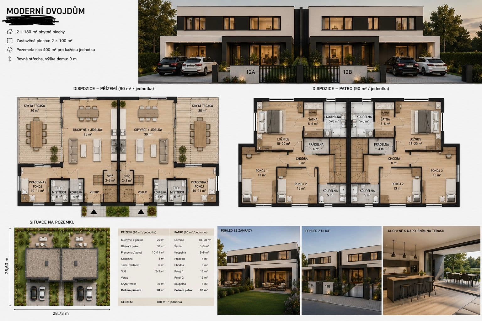 Prodej domu 360 m², pozemek 800 m², Letní, Říčany, Středočeský kraj Prodej domu 360 m², pozemek 800 m², Letní, Říčany, Středočeský kraj