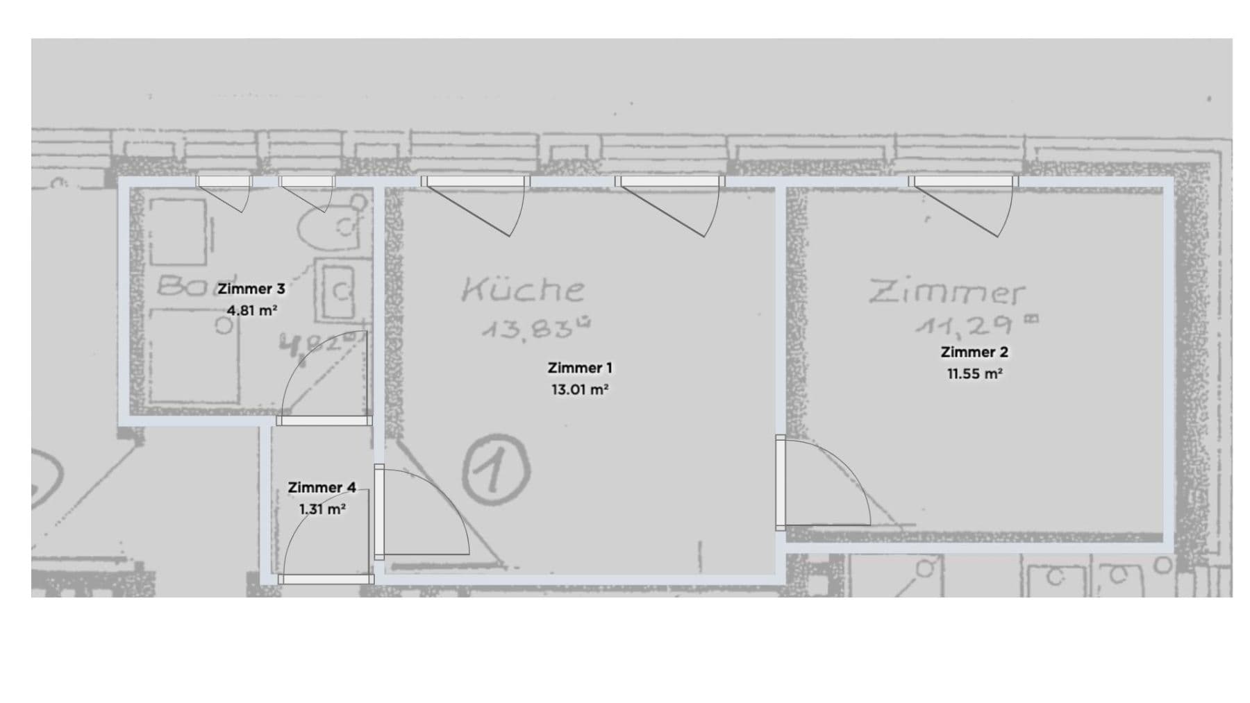 Pronájem bytu 2+1 31 m², Haydnstraße 7, Lemgo, Severní Porýní-Vestfálsko Pronájem bytu 2+1 31 m², Haydnstraße 7, Lemgo, Severní Porýní-Vestfálsko