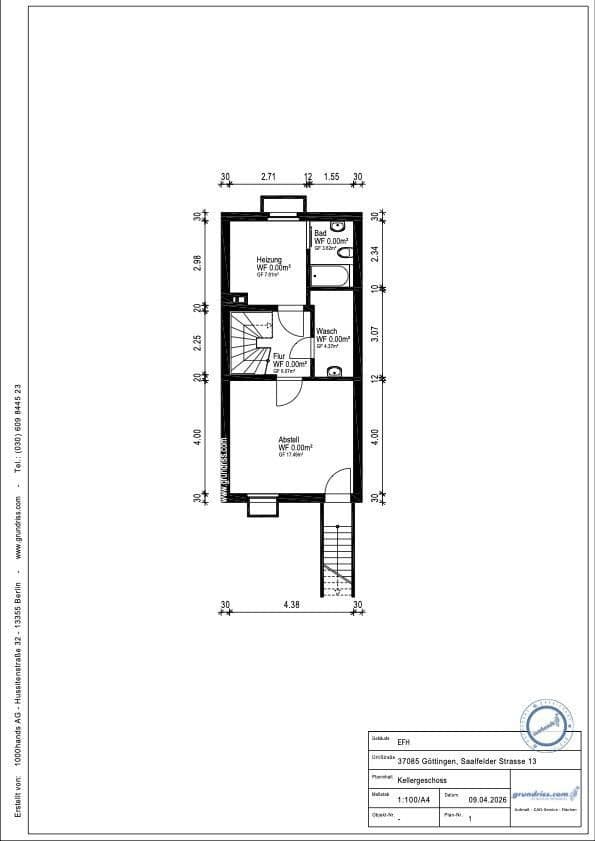 Prodej domu 104 m², pozemek 135 m², Saalfelder Strasse, Göttingen, Dolní Sasko Prodej domu 104 m², pozemek 135 m², Saalfelder Strasse, Göttingen, Dolní Sasko