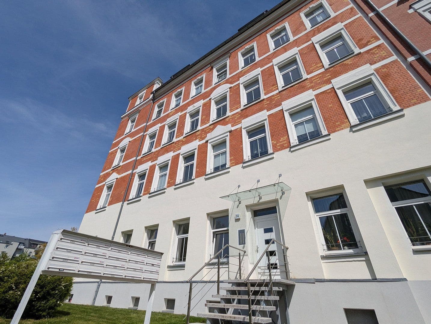 Pronájem bytu 1+1 38 m², Inselstraße 14, Chemnitz, Sasko Pronájem bytu 1+1 38 m², Inselstraße 14, Chemnitz, Sasko