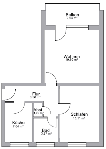 Prodej bytu 2+1 56 m², Buchenstraße 62, Sulingen, Dolní Sasko Prodej bytu 2+1 56 m², Buchenstraße 62, Sulingen, Dolní Sasko