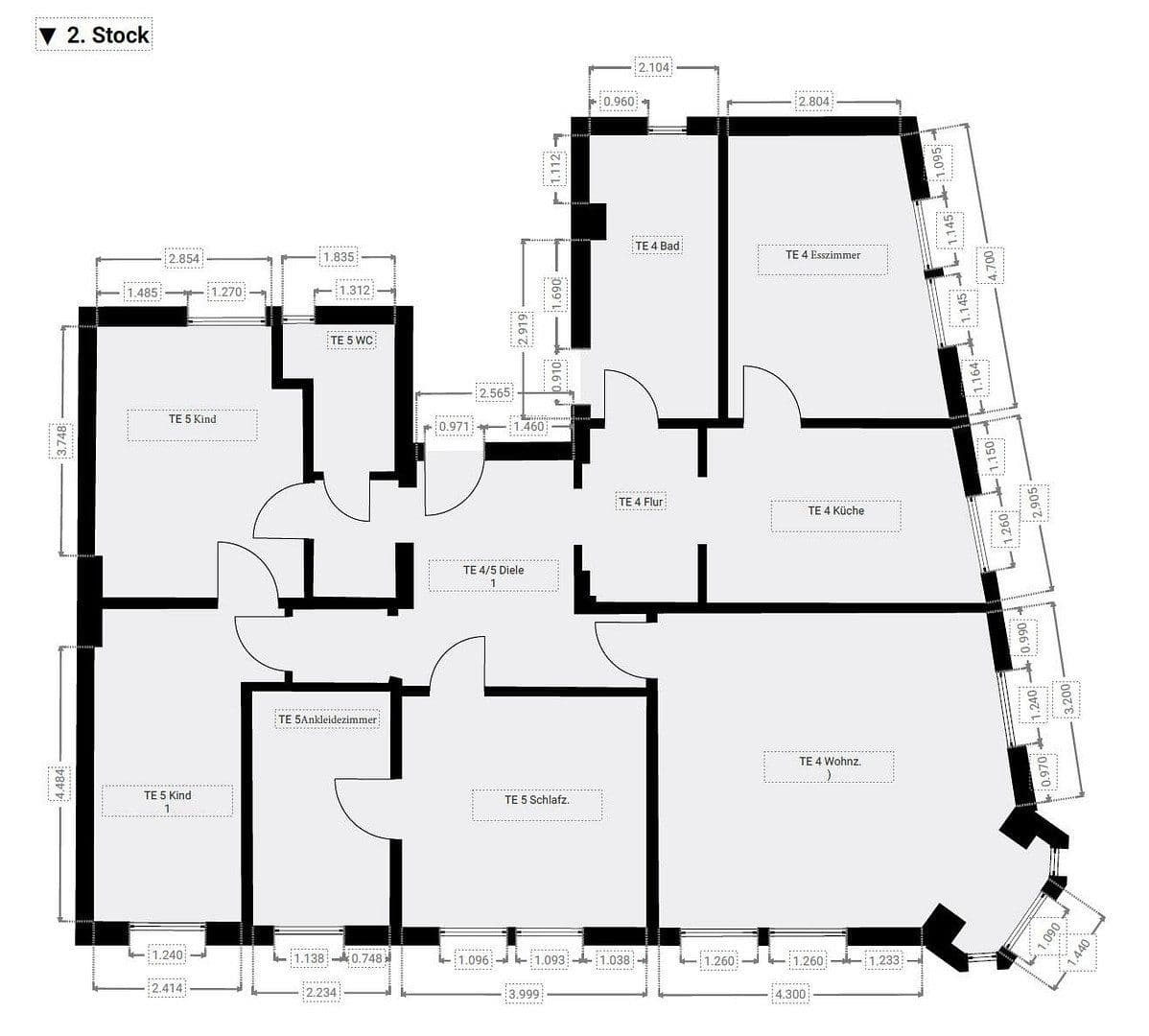 Prodej bytu 6+1 134 m², Velbert, Severní Porýní-Vestfálsko Prodej bytu 6+1 134 m², Velbert, Severní Porýní-Vestfálsko