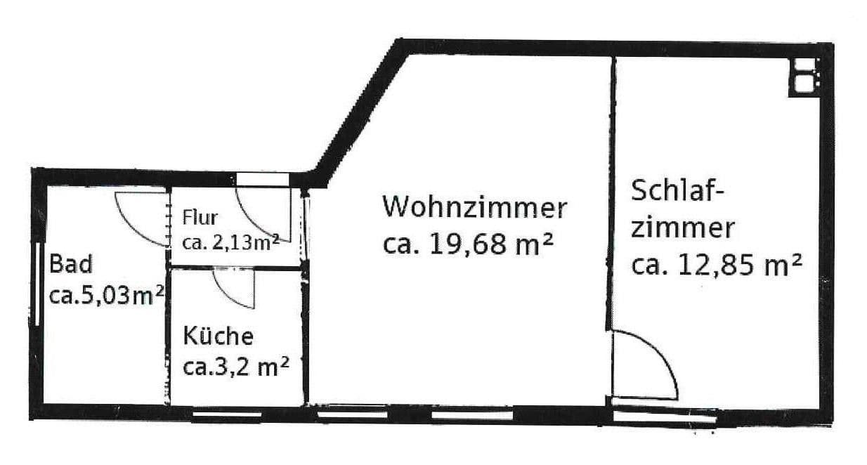 Pronájem bytu 2+1 39 m², Holbeinstrasse 47, Lindau (Bodensee), Bavorsko Pronájem bytu 2+1 39 m², Holbeinstrasse 47, Lindau (Bodensee), Bavorsko