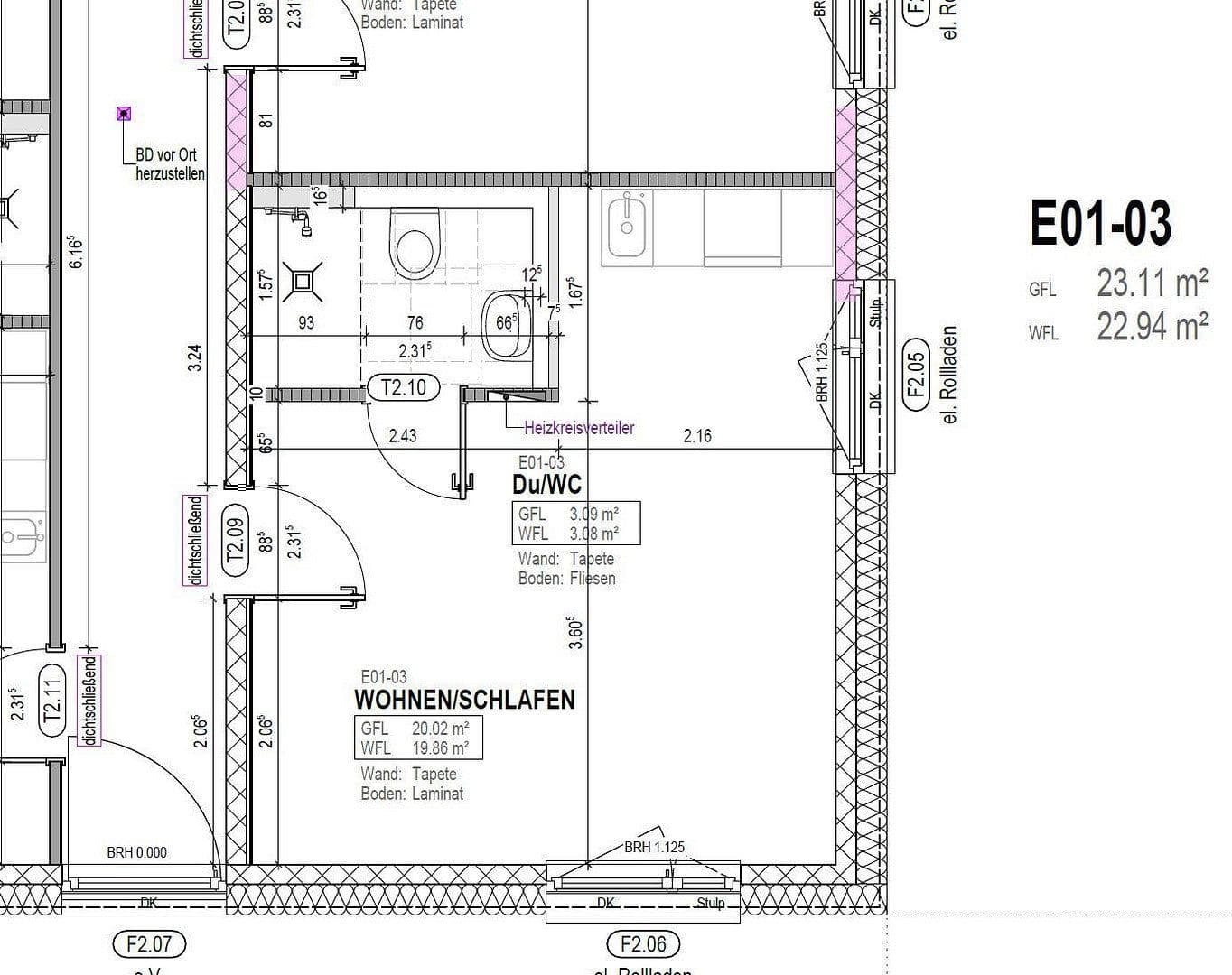 Pronájem bytu 1+1 23 m², Stettiner Str.39, Karlsruhe, Bádensko-Württembersko Pronájem bytu 1+1 23 m², Stettiner Str.39, Karlsruhe, Bádensko-Württembersko