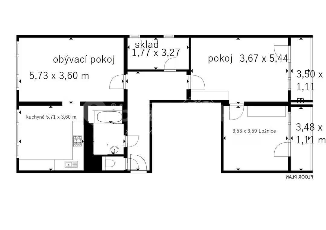 Prodej bytu 3+1 88 m², Čechovská, Příbram, Středočeský kraj Prodej bytu 3+1 88 m², Čechovská, Příbram, Středočeský kraj