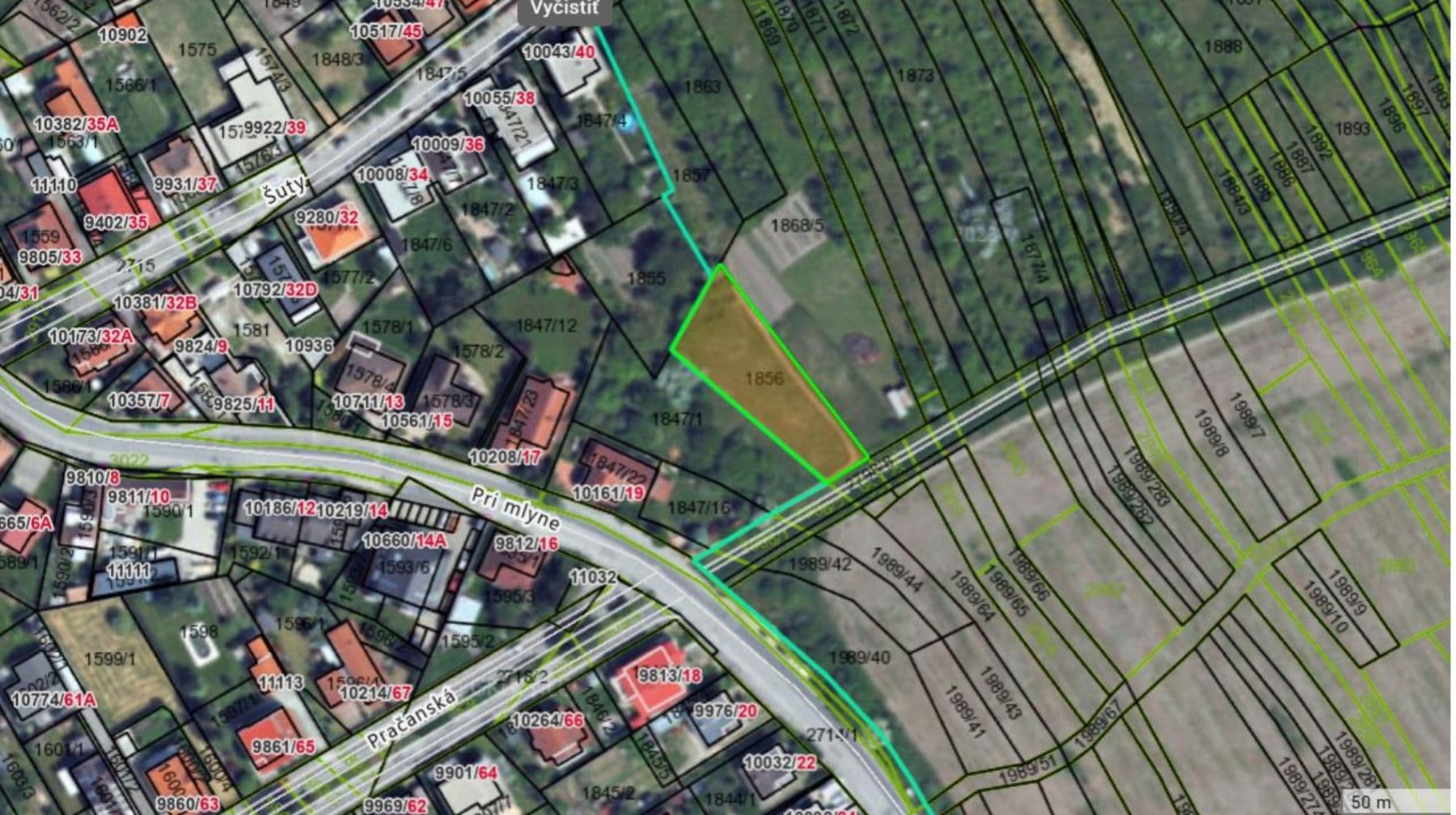Prodej pozemku 961 m², Vajnory, Bratislavský kraj Prodej pozemku 961 m², Vajnory, Bratislavský kraj
