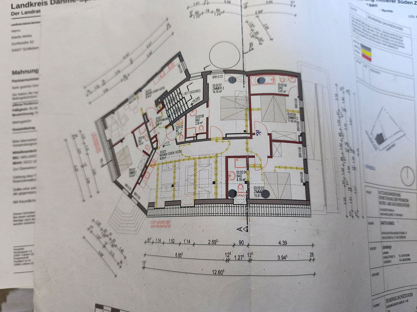 Prodej bytu 5+1 150 m², Chausseestraße 40, Am Mellensee, Braniborsko Prodej bytu 5+1 150 m², Chausseestraße 40, Am Mellensee, Braniborsko