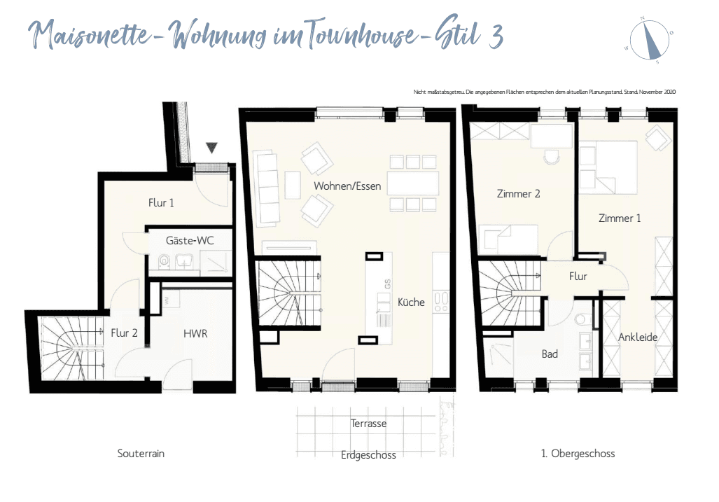 Pronájem bytu 3+kk 134 m², Jippen 1, Bremen, Bremen Pronájem bytu 3+kk 134 m², Jippen 1, Bremen, Bremen