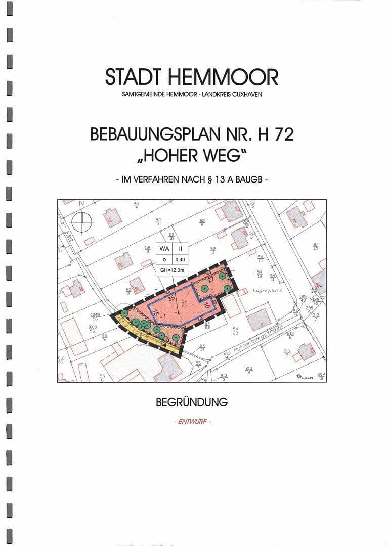 Prodej pozemku 2.136 m², Hemmoor, Dolní Sasko Prodej pozemku 2.136 m², Hemmoor, Dolní Sasko