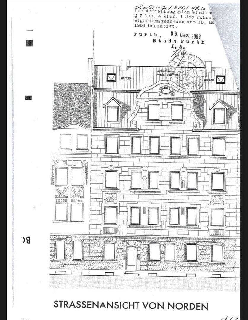 Pronájem bytu 5+1 105 m², Lange Straße, Fürth, Bavorsko Pronájem bytu 5+1 105 m², Lange Straße, Fürth, Bavorsko
