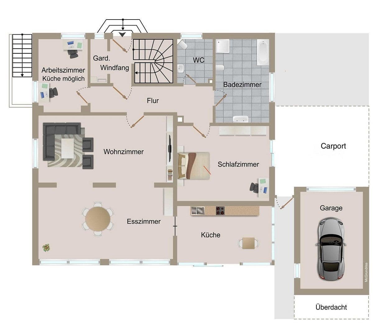 Prodej domu 209 m², pozemek 995 m², Rückersdorf, Bavorsko Prodej domu 209 m², pozemek 995 m², Rückersdorf, Bavorsko