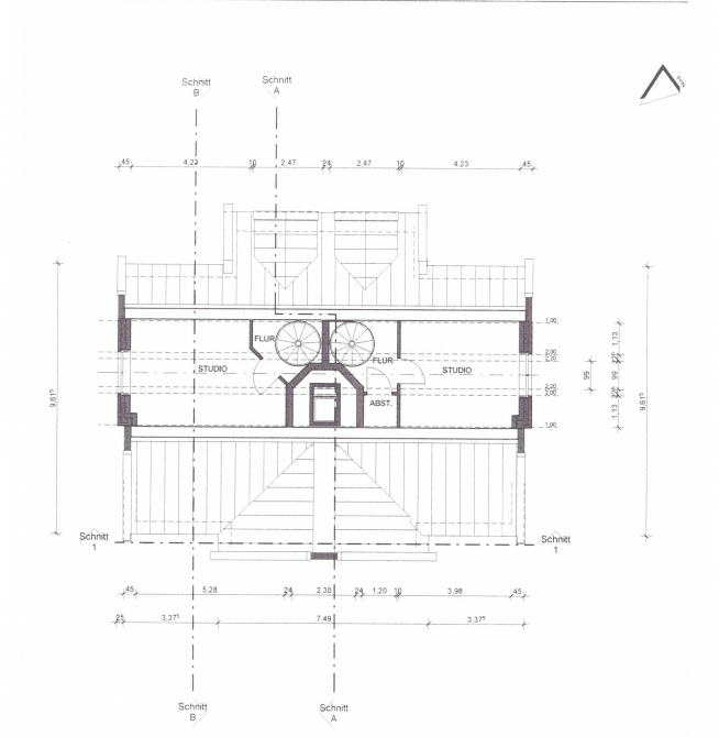 Pronájem bytu 3+1 58 m², Im Bultmoor 32a, Hanstedt, Dolní Sasko Pronájem bytu 3+1 58 m², Im Bultmoor 32a, Hanstedt, Dolní Sasko
