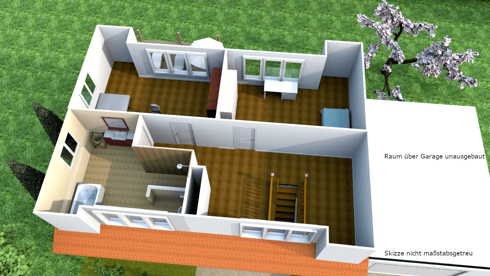 Prodej domu 200 m², pozemek 569 m², Roßtal, Bavorsko Prodej domu 200 m², pozemek 569 m², Roßtal, Bavorsko
