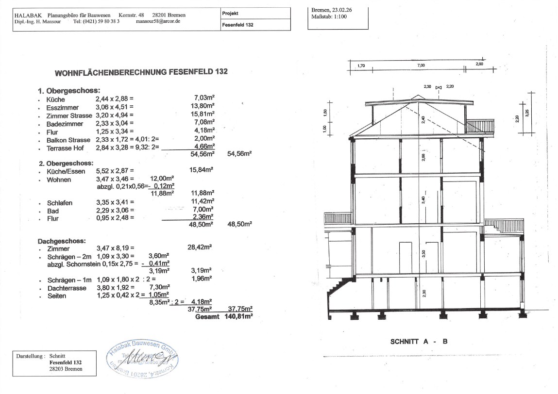 Prodej bytu 4+1 140 m², Östliche Vorstadt - Fesenfeld, Bremen Prodej bytu 4+1 140 m², Östliche Vorstadt - Fesenfeld, Bremen