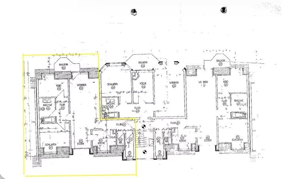 Pronájem bytu 3+1 79 m², Kieler Ring 35, Stralsund, Mecklenburg-Vorpommern Pronájem bytu 3+1 79 m², Kieler Ring 35, Stralsund, Mecklenburg-Vorpommern