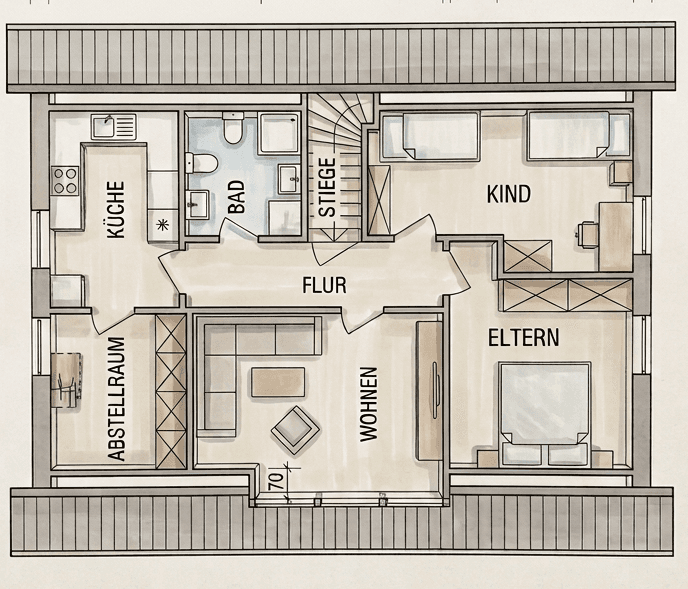 Prodej domu 140 m², pozemek 571 m², Hoffmannstraße 39, Ostrhauderfehn, Dolní Sasko Prodej domu 140 m², pozemek 571 m², Hoffmannstraße 39, Ostrhauderfehn, Dolní Sasko