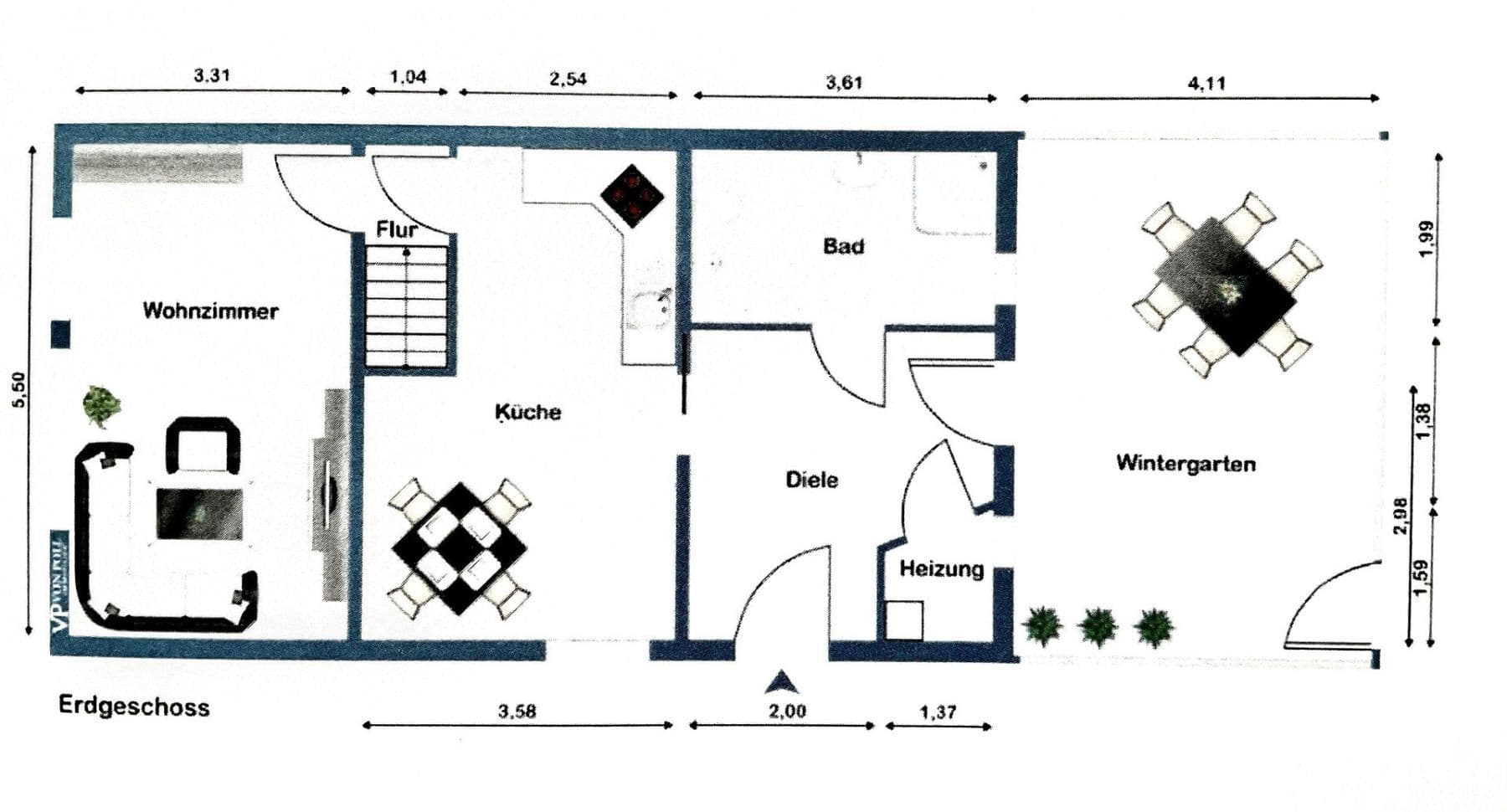 Prodej domu 117 m², pozemek 260 m², Althusiusstr. 83, Emden, Dolní Sasko Prodej domu 117 m², pozemek 260 m², Althusiusstr. 83, Emden, Dolní Sasko