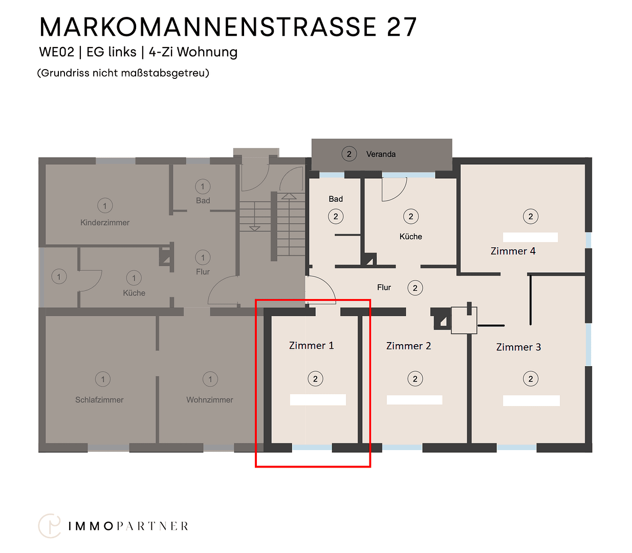 Pronájem bytu 1+1 15 m², Markomannenstr. 27, Stuttgart, Bádensko-Württembersko Pronájem bytu 1+1 15 m², Markomannenstr. 27, Stuttgart, Bádensko-Württembersko