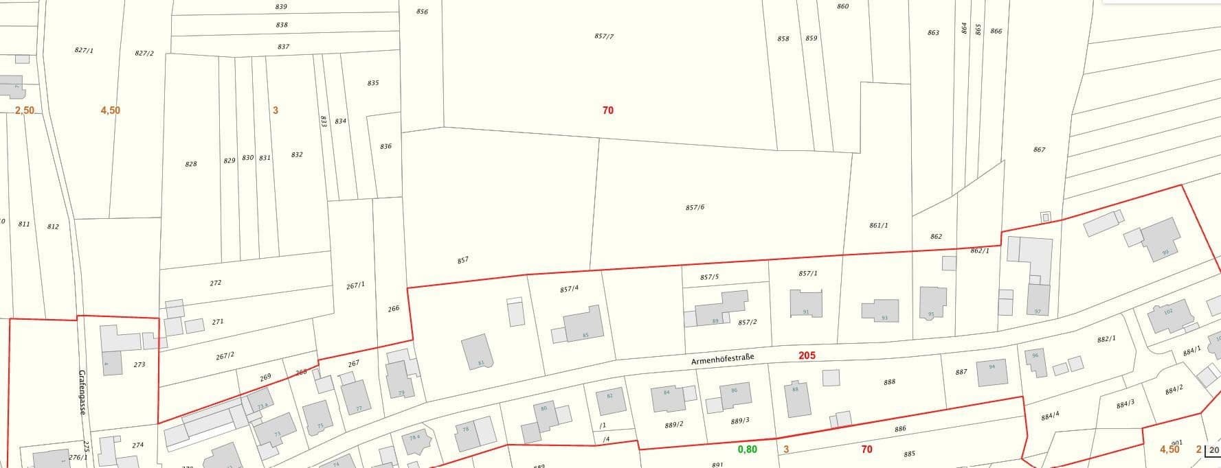 Prodej pozemku 1.276 m², Renchen, Bádensko-Württembersko Prodej pozemku 1.276 m², Renchen, Bádensko-Württembersko