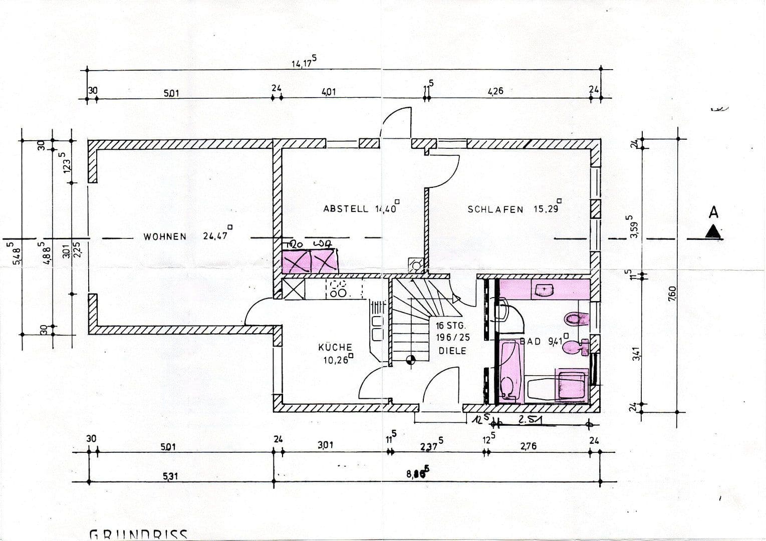 Prodej domu 121 m², pozemek 698 m², Lilienthal, Dolní Sasko Prodej domu 121 m², pozemek 698 m², Lilienthal, Dolní Sasko