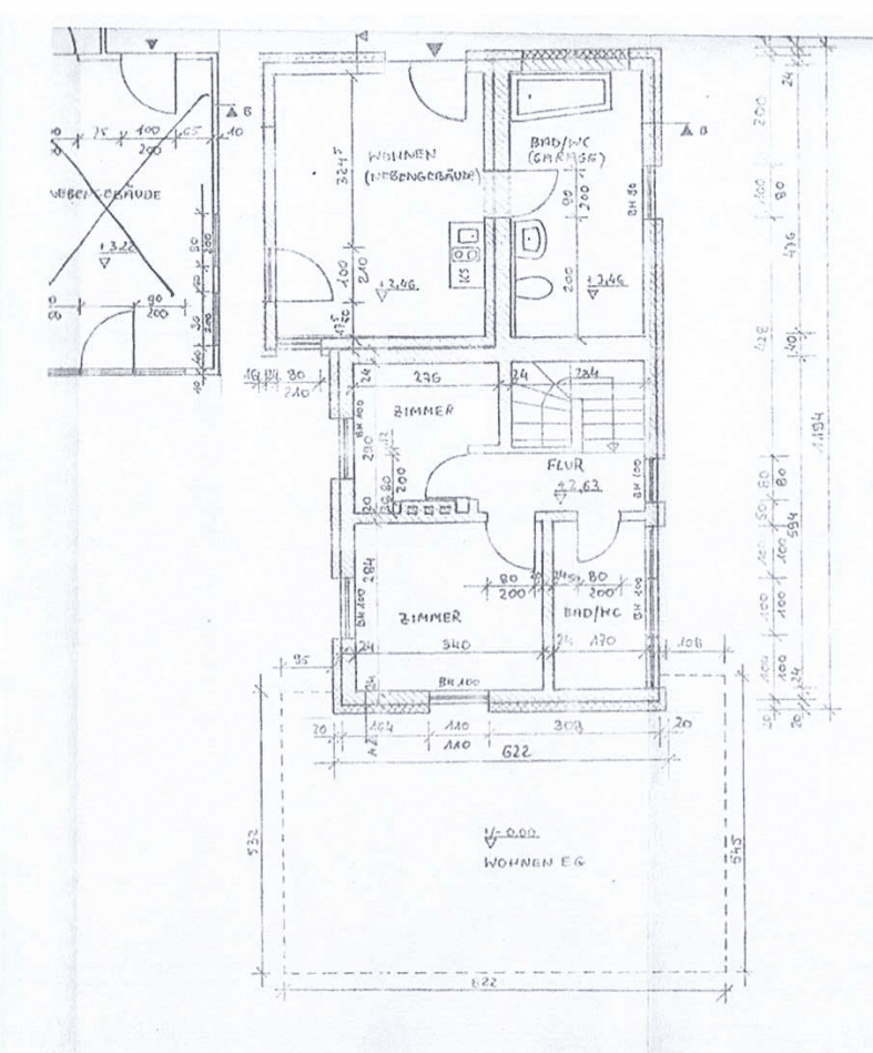 Prodej domu 91 m², pozemek 450 m², Mittelstrasse 13, Mittenwalde, Braniborsko Prodej domu 91 m², pozemek 450 m², Mittelstrasse 13, Mittenwalde, Braniborsko