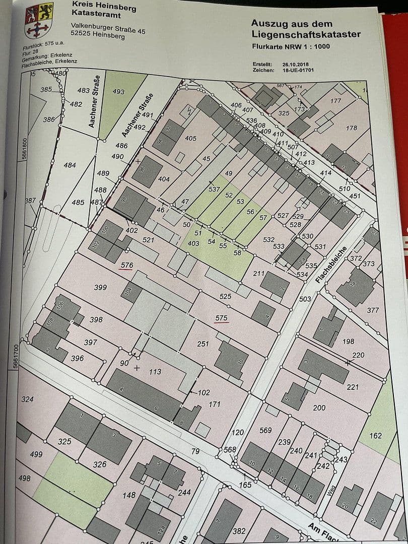 Prodej pozemku 568 m², Flachsbleiche 6, Erkelenz, Severní Porýní-Vestfálsko Prodej pozemku 568 m², Flachsbleiche 6, Erkelenz, Severní Porýní-Vestfálsko