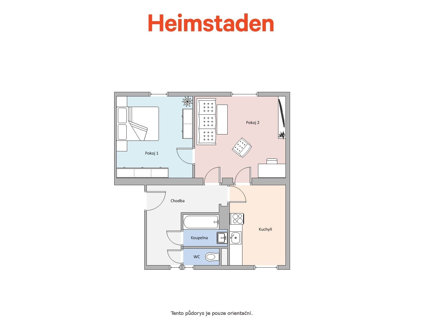 Pronájem bytu 2+1 53 m², U Stromovky, Havířov, Moravskoslezský kraj Pronájem bytu 2+1 53 m², U Stromovky, Havířov, Moravskoslezský kraj