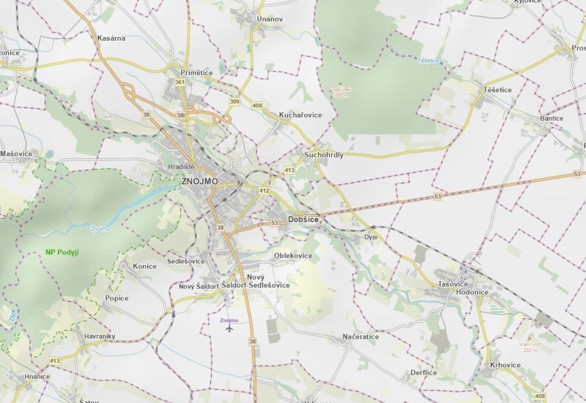 Prodej pozemku 1.200 m², Dobšice, Jihomoravský kraj Prodej pozemku 1.200 m², Dobšice, Jihomoravský kraj