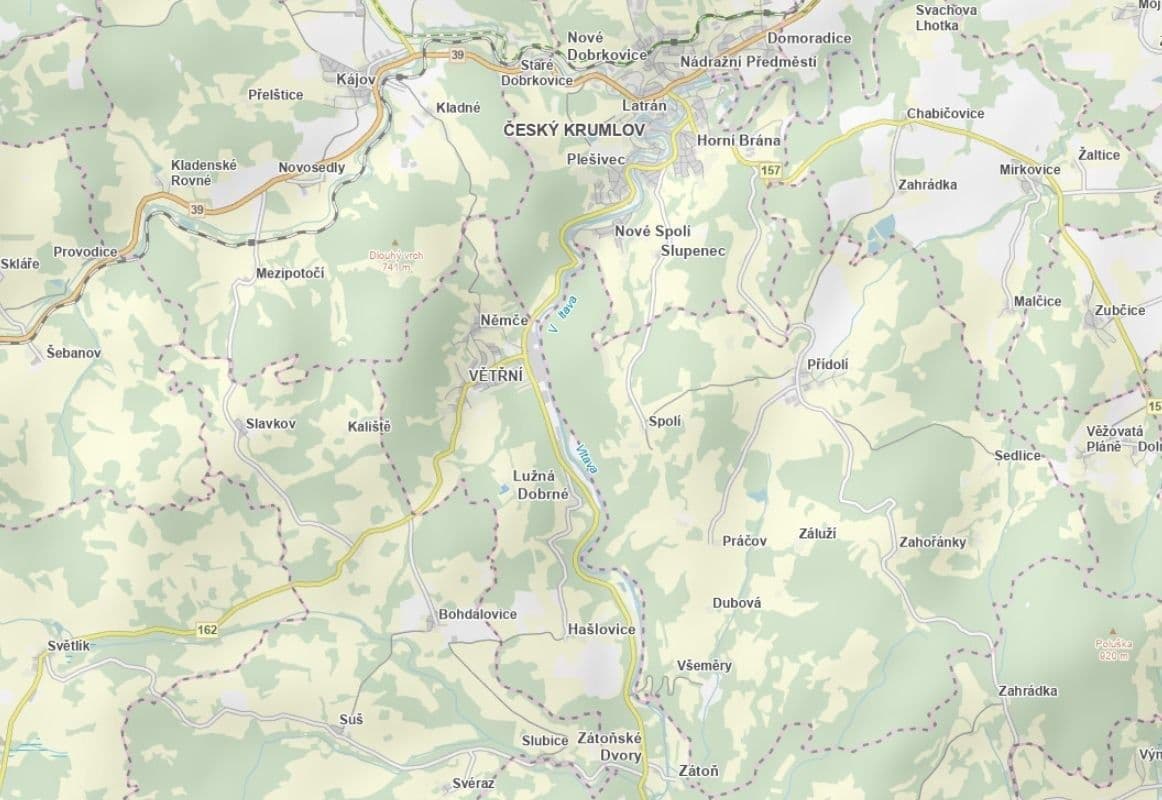 Prodej pozemku 4.384 m², Větřní, Jihočeský kraj Prodej pozemku 4.384 m², Větřní, Jihočeský kraj