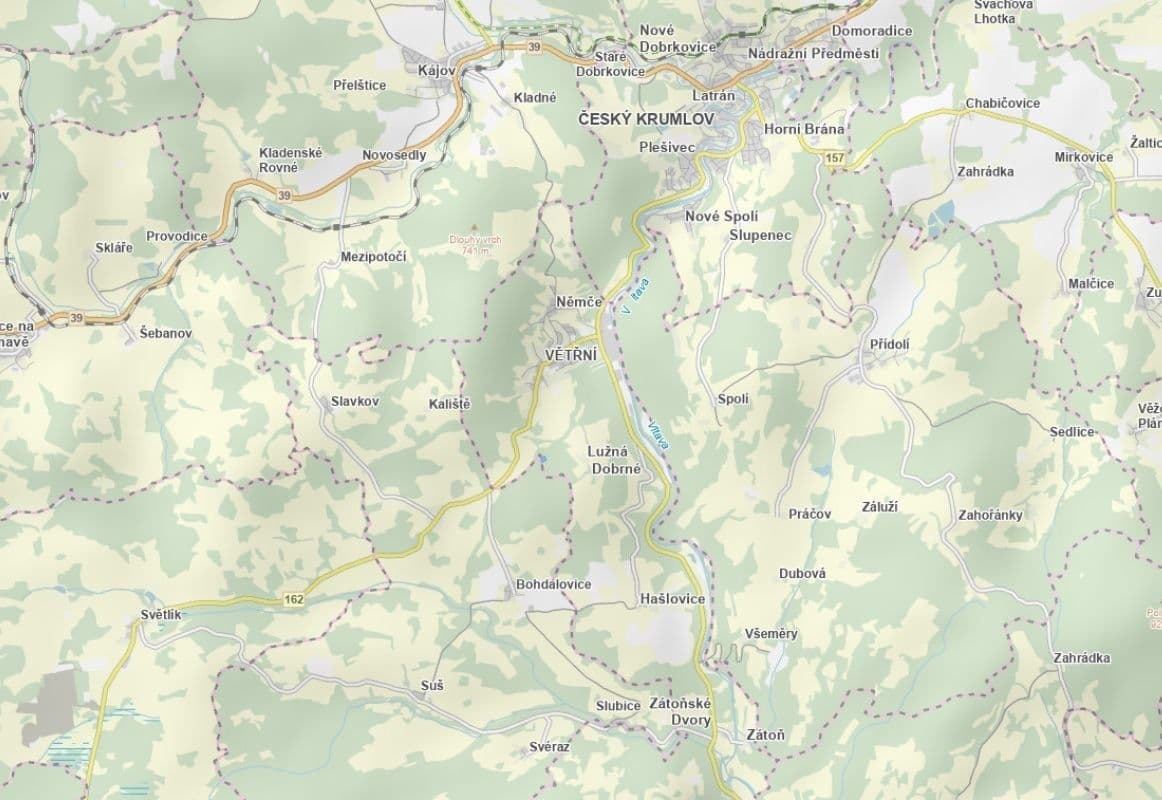 Prodej pozemku 3.292 m², Větřní, Jihočeský kraj Prodej pozemku 3.292 m², Větřní, Jihočeský kraj