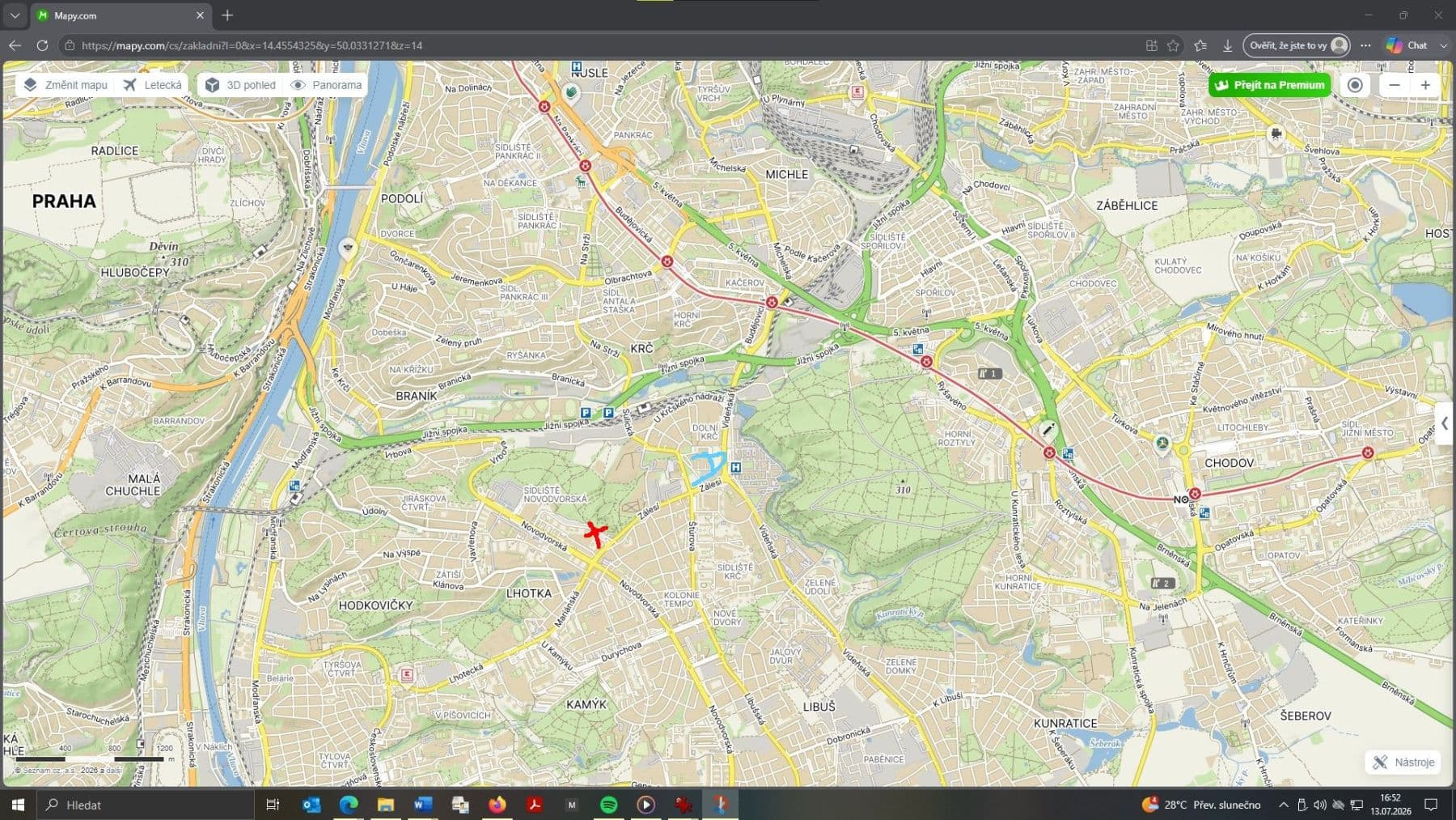 Pronájem bytu 4+1 19 m², Nad Lesním divadlem, Praha, Praha Pronájem bytu 4+1 19 m², Nad Lesním divadlem, Praha, Praha