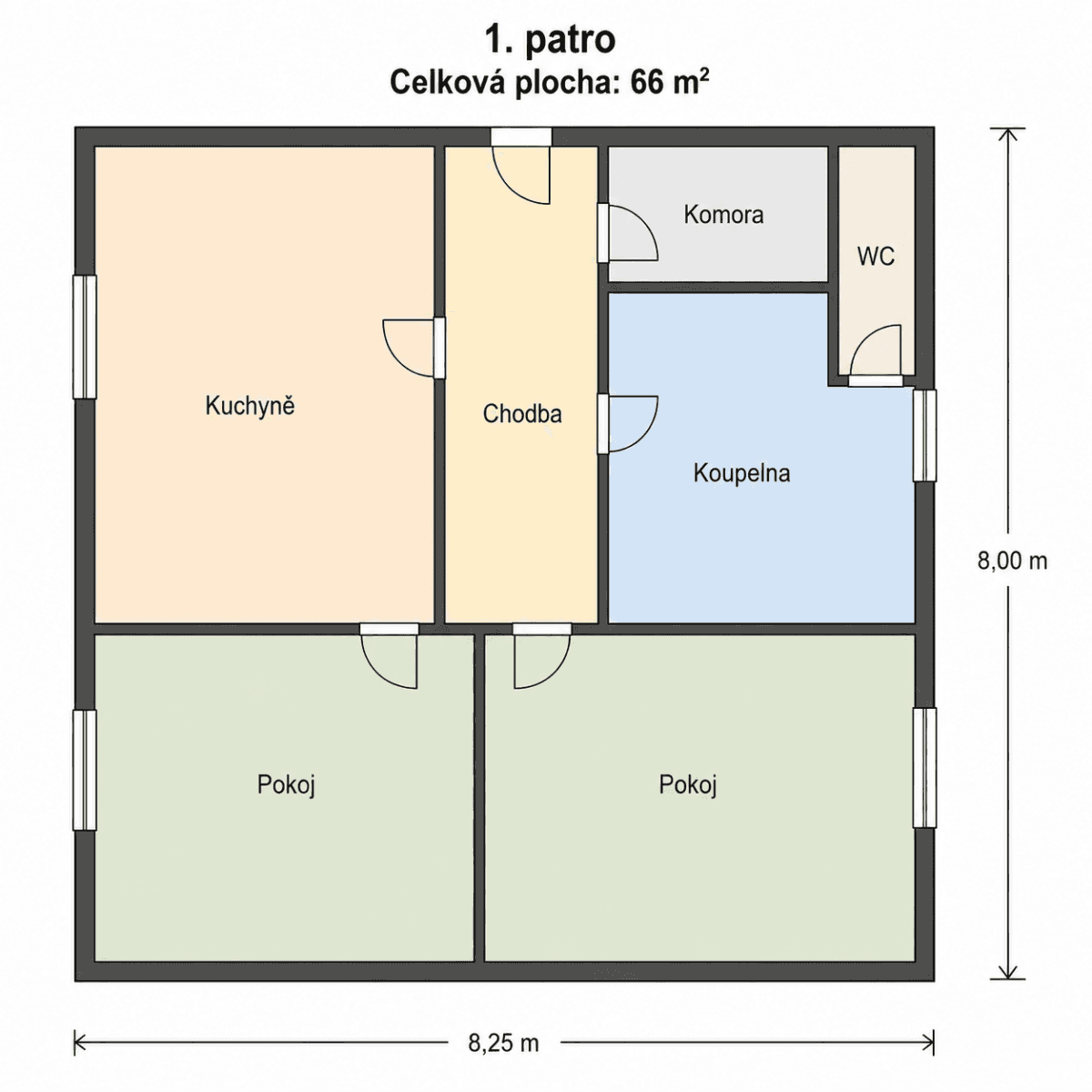 Prodej bytu 2+1 66 m², Doly, Řehenice, Středočeský kraj Prodej bytu 2+1 66 m², Doly, Řehenice, Středočeský kraj
