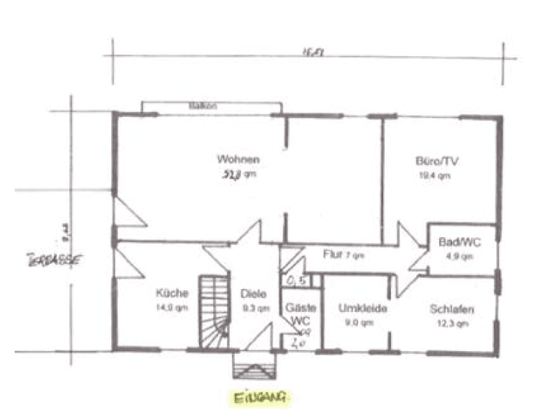Pronájem bytu 4+1 156 m², Koblenz, Porýní-Falc Pronájem bytu 4+1 156 m², Koblenz, Porýní-Falc
