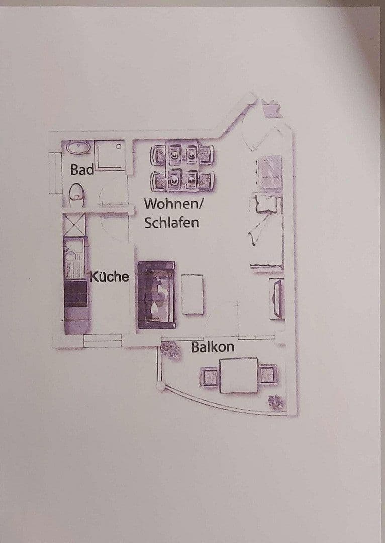 Pronájem bytu 1+1 33 m², Dresden, Sasko Pronájem bytu 1+1 33 m², Dresden, Sasko