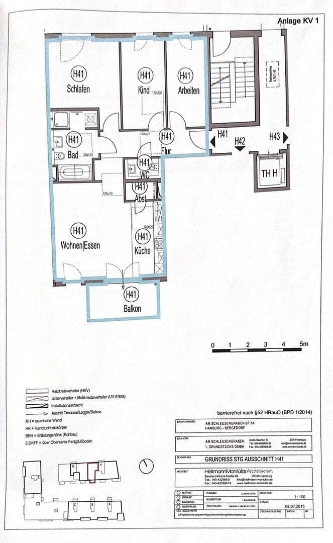 Prodej bytu 4+1 94 m², Glasbläserhöfe 22, Hamburg, Hamburg Prodej bytu 4+1 94 m², Glasbläserhöfe 22, Hamburg, Hamburg