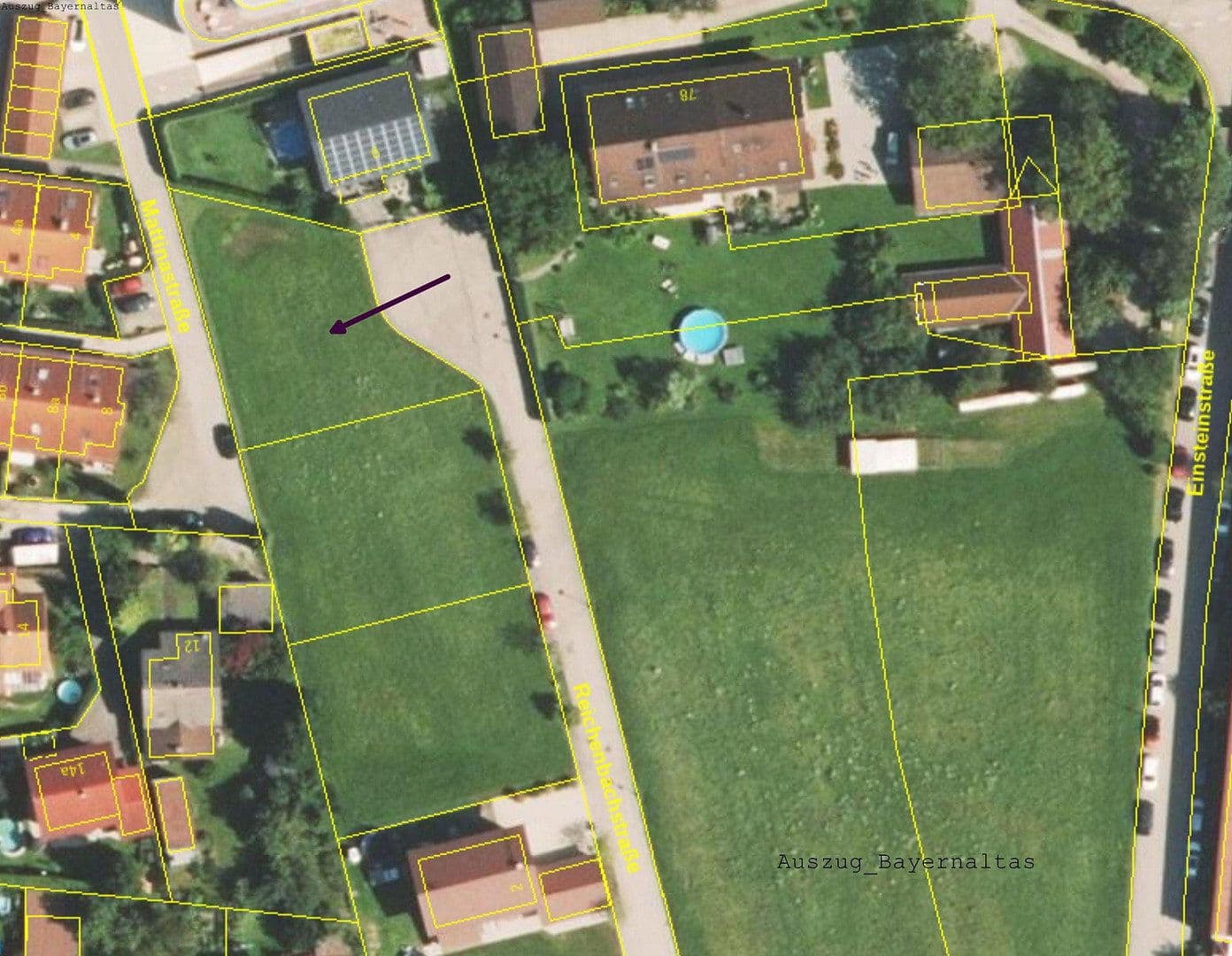 Prodej pozemku 681 m², Reichenbachstrasse, Kolbermoor, Bavorsko Prodej pozemku 681 m², Reichenbachstrasse, Kolbermoor, Bavorsko
