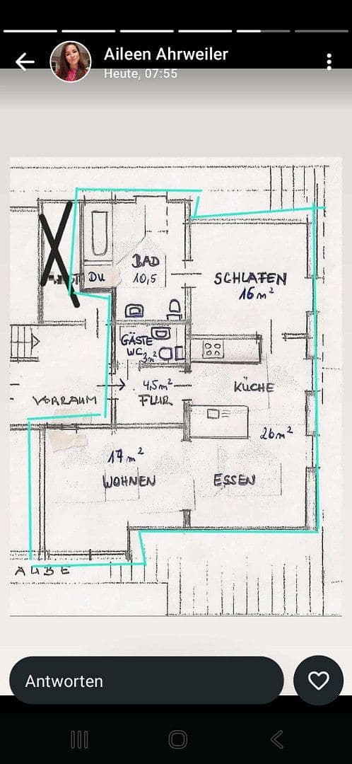 Pronájem bytu 2+1 77 m², Stapelfeld, Šlesvicko-Holštýnsko Pronájem bytu 2+1 77 m², Stapelfeld, Šlesvicko-Holštýnsko