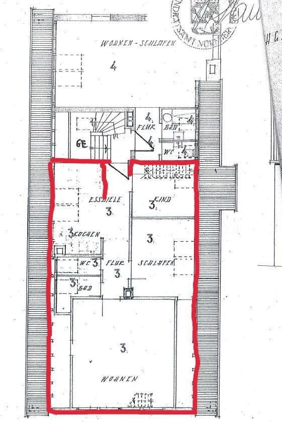 Pronájem bytu 3+1 68 m², Marktplatz 11, Schnaittach, Bavorsko Pronájem bytu 3+1 68 m², Marktplatz 11, Schnaittach, Bavorsko