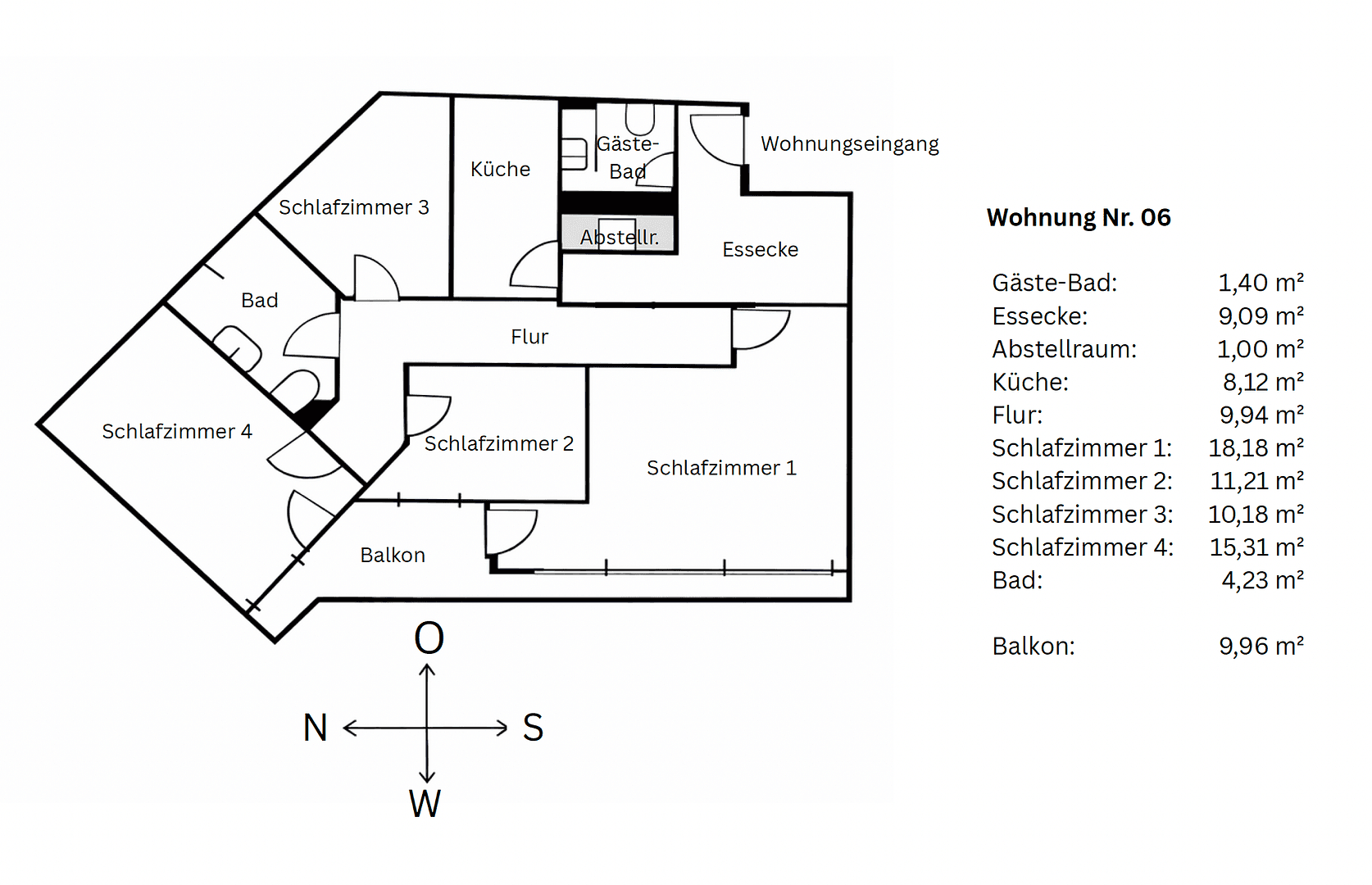 Prodej bytu 4+1 89 m², Münster, Severní Porýní-Vestfálsko Prodej bytu 4+1 89 m², Münster, Severní Porýní-Vestfálsko