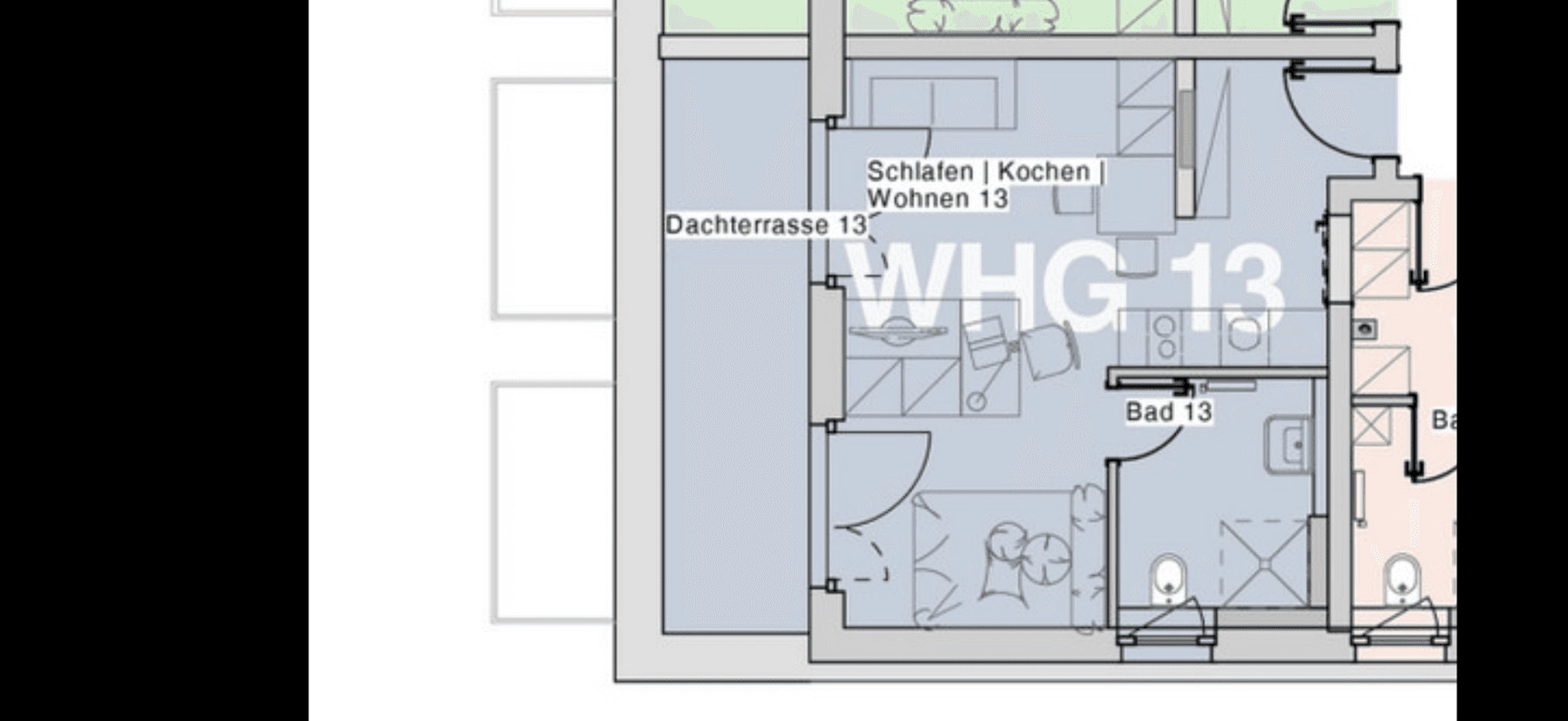 Pronájem bytu 1+1 35 m², Cappeler Str. 34, Marburg, Hessen Pronájem bytu 1+1 35 m², Cappeler Str. 34, Marburg, Hessen