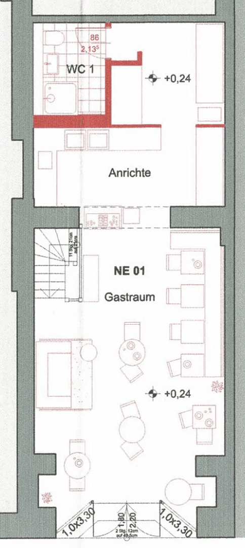 Pronájem nebytového prostoru 115 m², Berlin, Berlín Pronájem nebytového prostoru 115 m², Berlin, Berlín