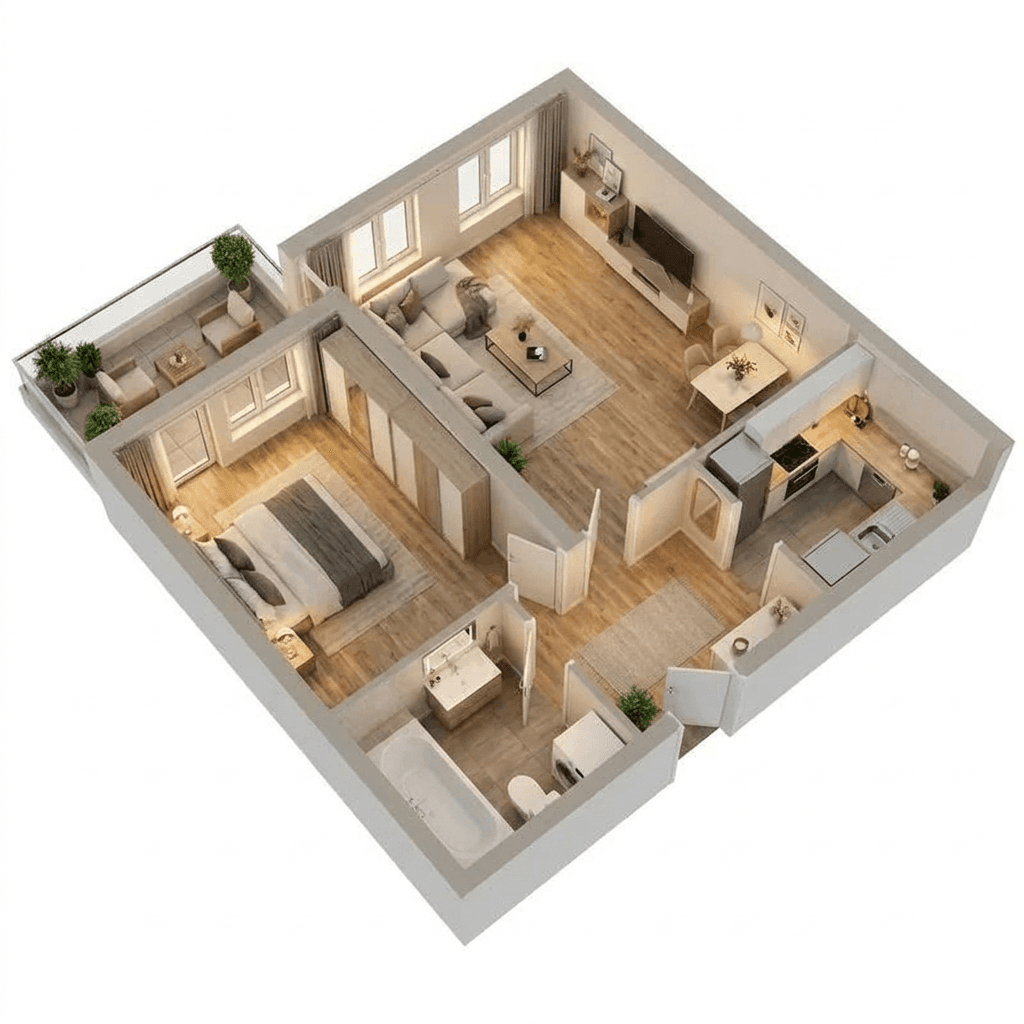 Prodej bytu 2+1 53 m², Rudolf-Schiestl-Straße 15, Fürth, Bavorsko Prodej bytu 2+1 53 m², Rudolf-Schiestl-Straße 15, Fürth, Bavorsko