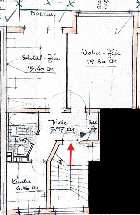 Pronájem bytu 2+kk 54 m², Kupferdreherstraße 46, Essen, Severní Porýní-Vestfálsko Pronájem bytu 2+kk 54 m², Kupferdreherstraße 46, Essen, Severní Porýní-Vestfálsko