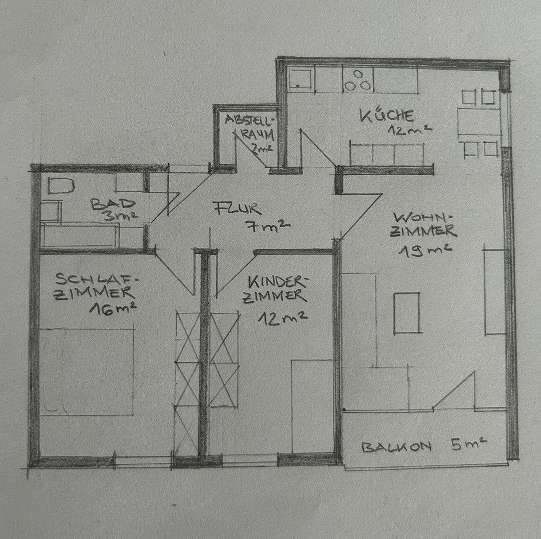 Prodej bytu 3+1 74 m², Karwendelstraße 2, Nürnberg, Bavorsko Prodej bytu 3+1 74 m², Karwendelstraße 2, Nürnberg, Bavorsko