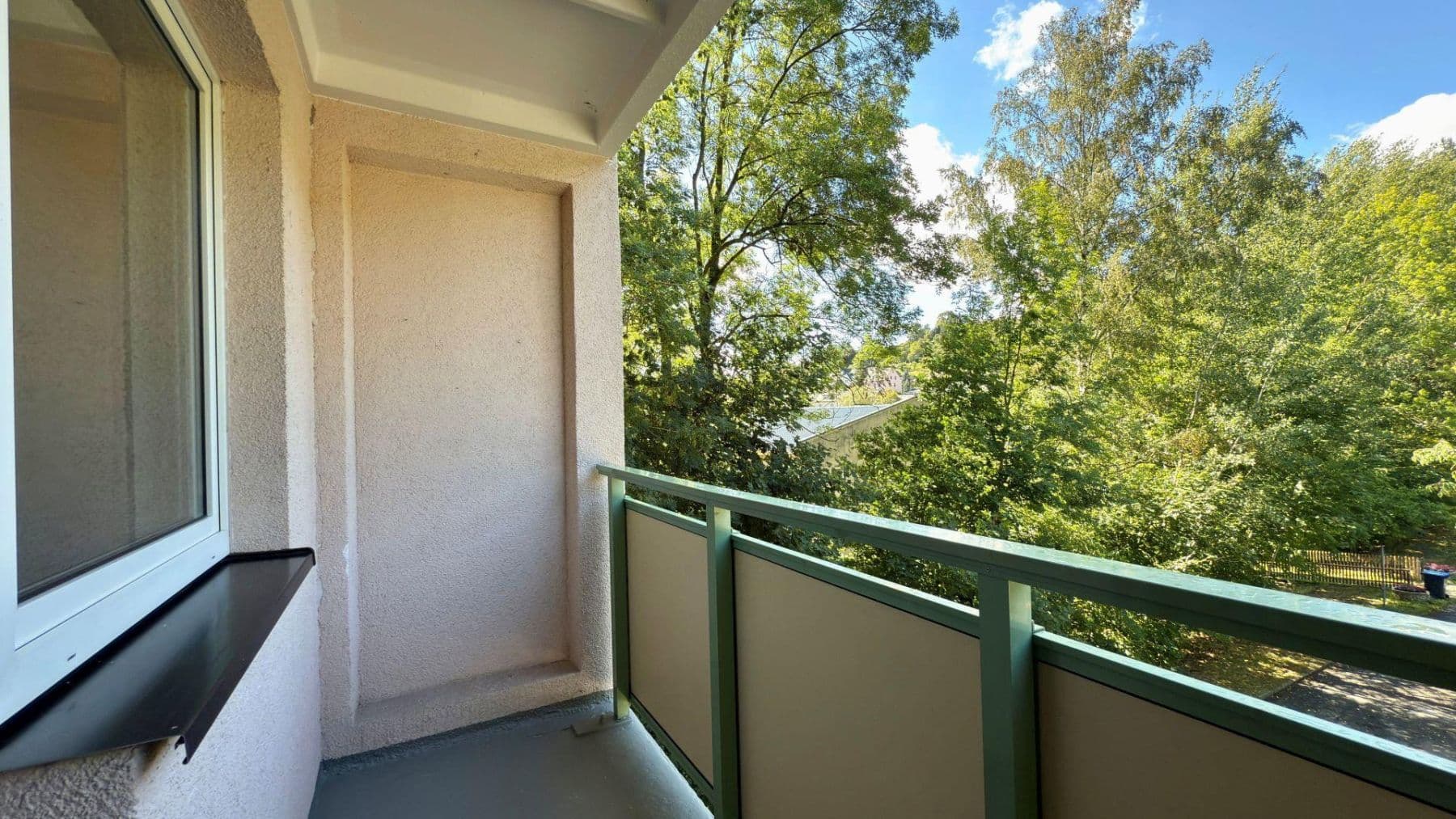 Pronájem bytu 1+1 30 m², Am Plan 38G, Drebach, Sasko Pronájem bytu 1+1 30 m², Am Plan 38G, Drebach, Sasko