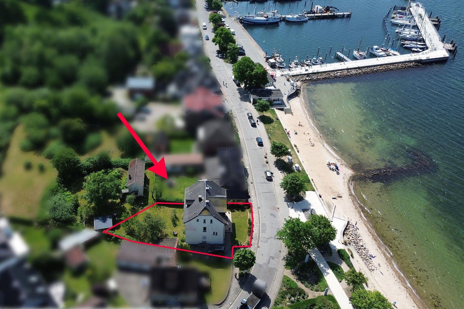 Prodej pozemku 620 m², Strandweg 3, Heikendorf, Šlesvicko-Holštýnsko Prodej pozemku 620 m², Strandweg 3, Heikendorf, Šlesvicko-Holštýnsko